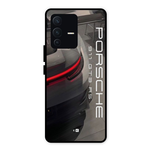 Super Sports Car Metal Back Case for Vivo V23 5G