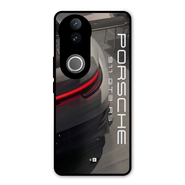 Super Sports Car Metal Back Case for Vivo V50