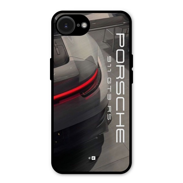 Super Sports Car Metal Back Case for iPhone 16e