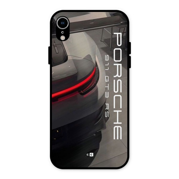 Super Sports Car Metal Back Case for iPhone XR