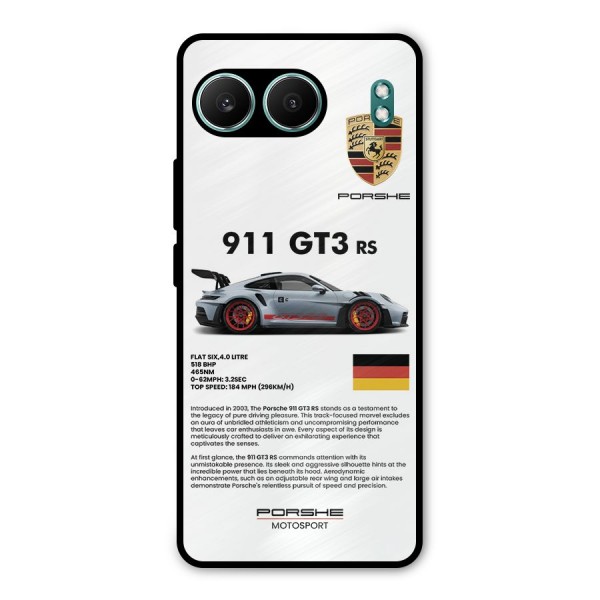 Supercar Features Metal Back Case for OnePlus Nord 4
