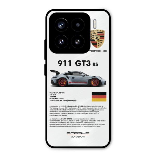 Supercar Features Metal Back Case for Xiaomi 15