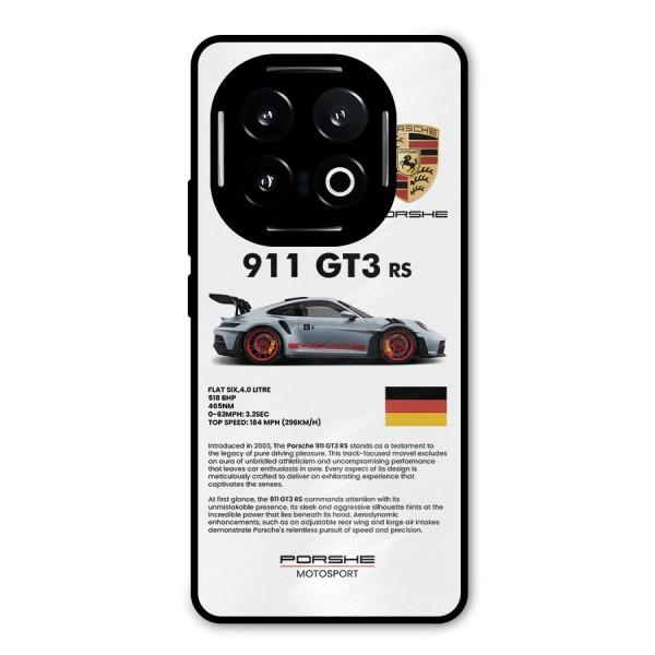 Supercar Features Metal Back Case for iQOO 13