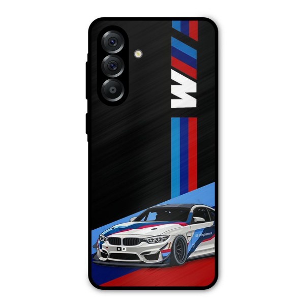 Supercar Stance Metal Back Case for Galaxy A36