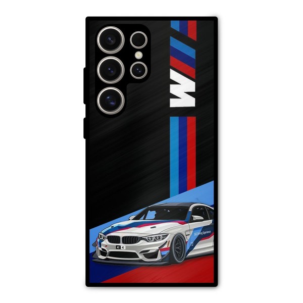 Supercar Stance Metal Back Case for Galaxy S24 Ultra
