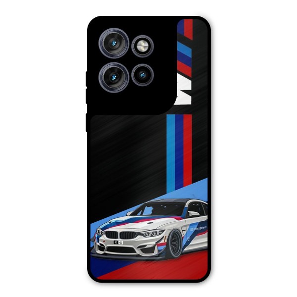 Supercar Stance Metal Back Case for Motorola Edge 50 Neo
