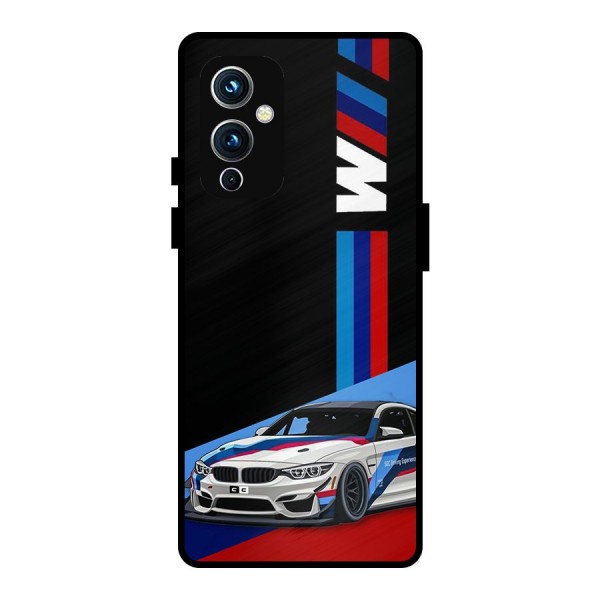 Supercar Stance Metal Back Case for OnePlus 9