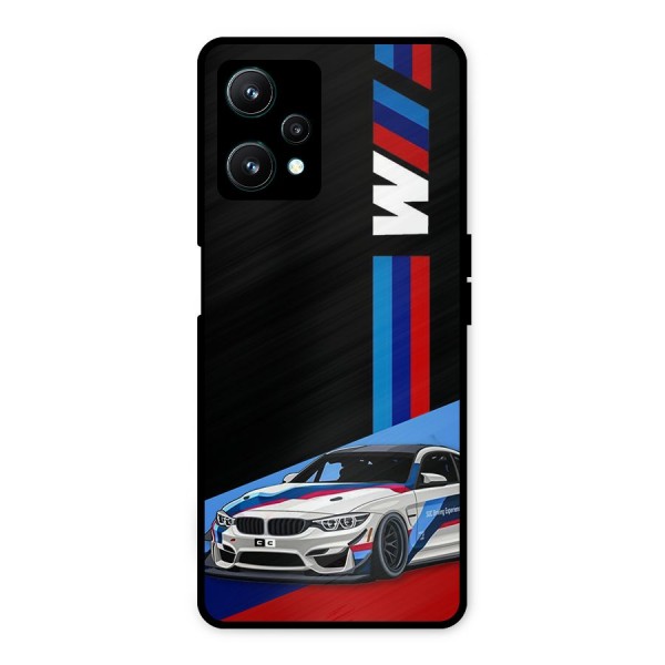Supercar Stance Metal Back Case for Realme 9 Pro 5G