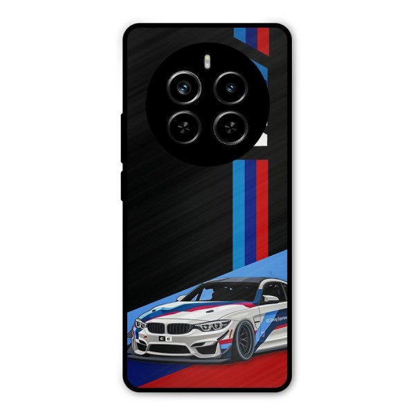 Supercar Stance Metal Back Case for Realme P1 Pro