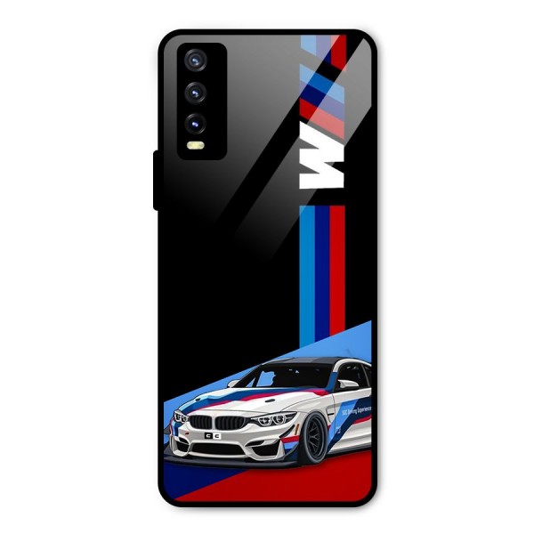 Supercar Stance Metal Back Case for Vivo Y20i