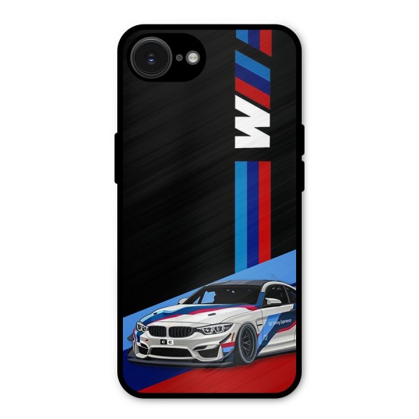 Supercar Stance Metal Back Case for iPhone 16e