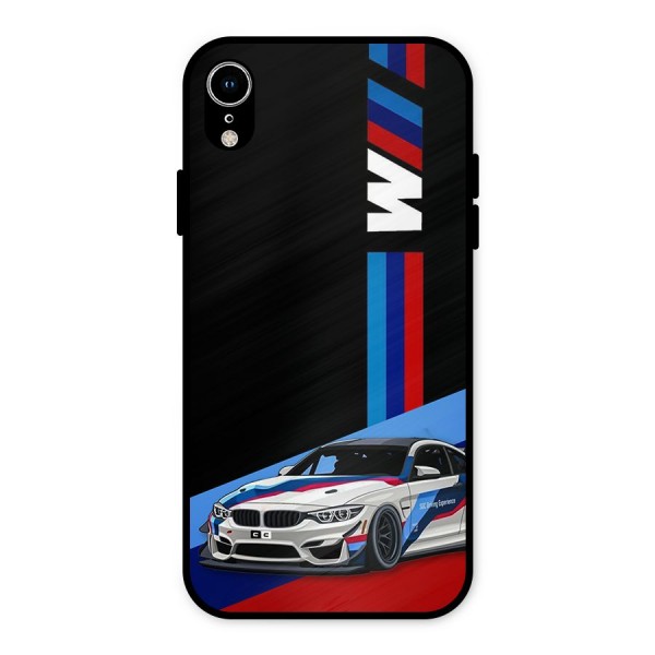 Supercar Stance Metal Back Case for iPhone XR