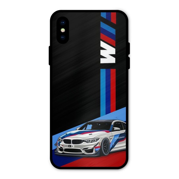 Supercar Stance Metal Back Case for iPhone XS