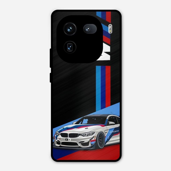 Supercar Stance Metal Back Case for iQOO 12