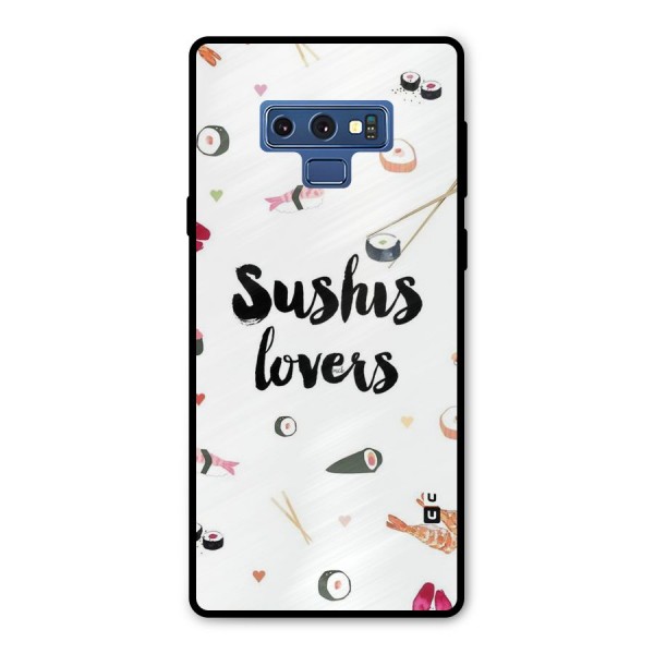 Sushi Lovers Metal Back Case for Galaxy Note 9
