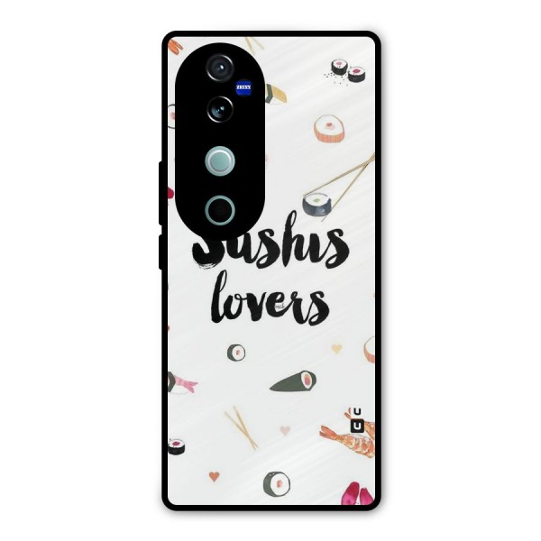 Sushi Lovers Metal Back Case for Vivo V40 Pro