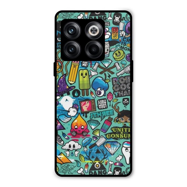 Sweet Candies Metal Back Case for OnePlus 10T