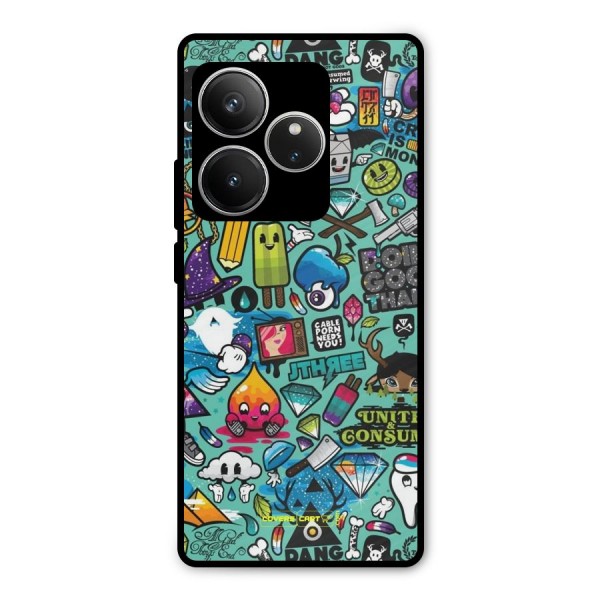 Sweet Candies Metal Back Case for Realme GT 6