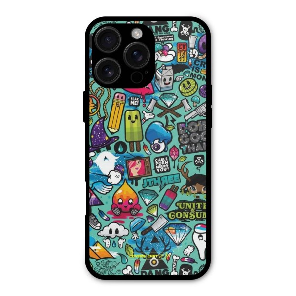 Sweet Candies Metal Back Case for iPhone 16 Pro Max