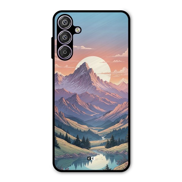 Sweet Evening Metal Back Case for Galaxy F15