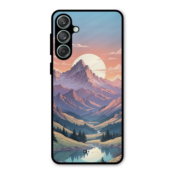 Sweet Evening Metal Back Case for Galaxy M55 5G