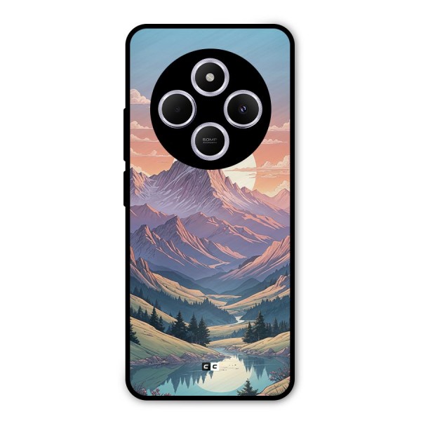 Sweet Evening Metal Back Case for Poco C75 5G