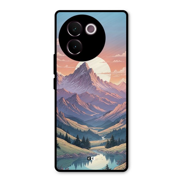 Sweet Evening Metal Back Case for Vivo V30e