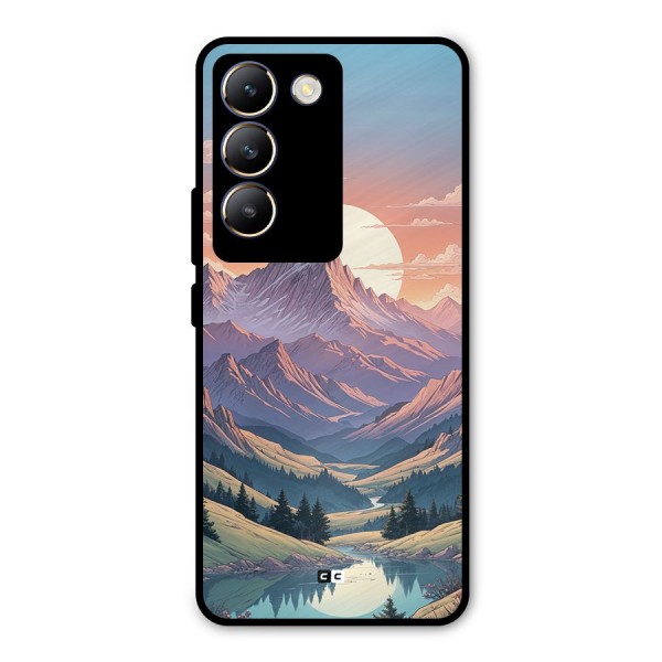 Sweet Evening Metal Back Case for Vivo Y200e