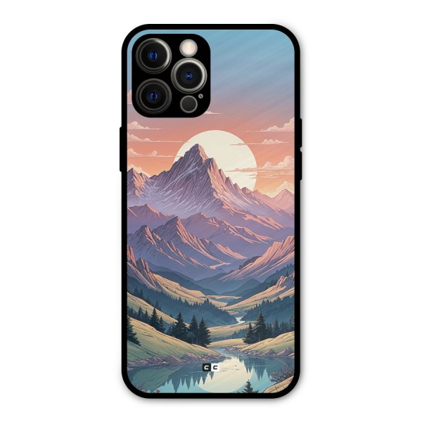 Sweet Evening Metal Back Case for iPhone 12 Pro Max