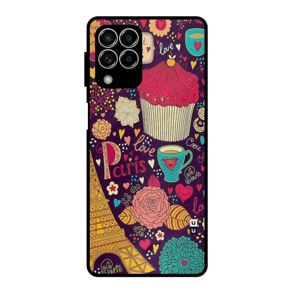 Sweet Love Metal Back Case for Galaxy M33