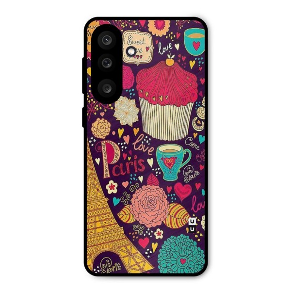Sweet Love Metal Back Case for Galaxy M56