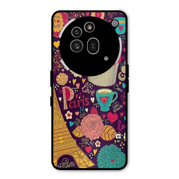 Sweet Love Metal Back Case for Nothing Phone 3a Pro