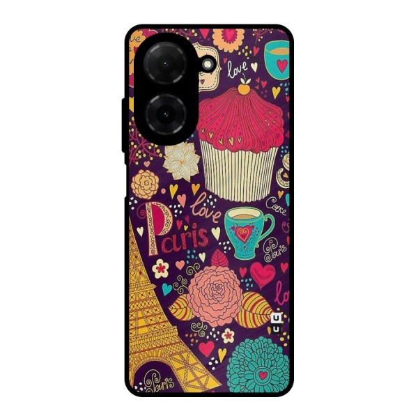 Sweet Love Metal Back Case for Poco C71