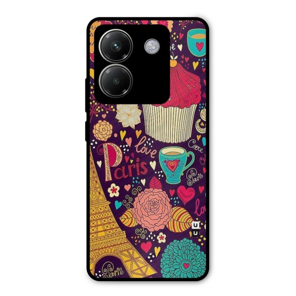 Sweet Love Metal Back Case for Poco M7 Pro 5G