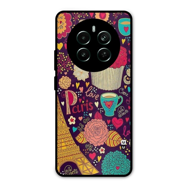 Sweet Love Metal Back Case for Realme 12 Pro Plus