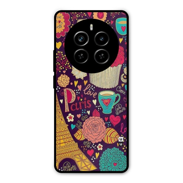Sweet Love Metal Back Case for Realme P1 Pro