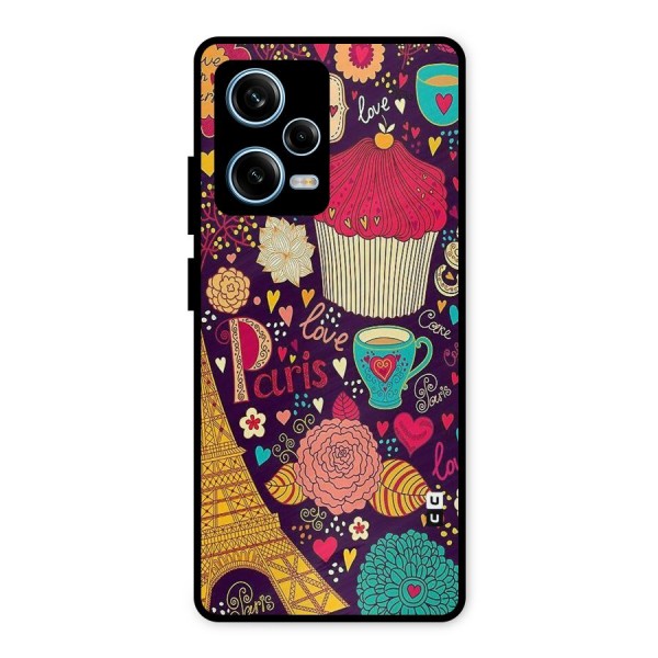 Sweet Love Metal Back Case for Redmi Note 12 Pro