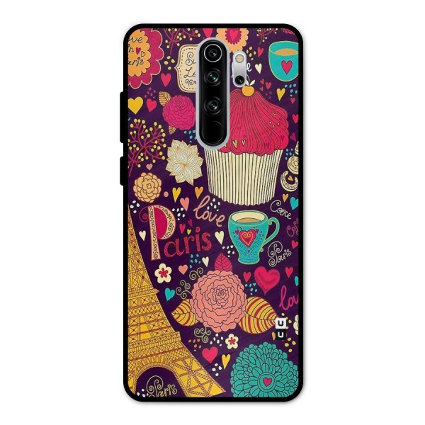 Sweet Love Metal Back Case for Redmi Note 8 Pro