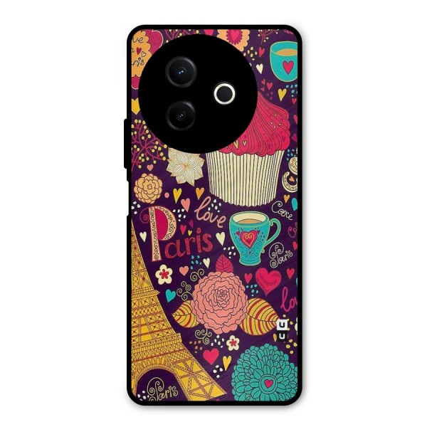 Sweet Love Metal Back Case for Vivo Y39
