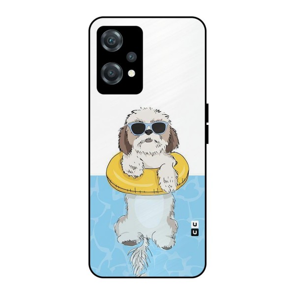 Swimming Doggo Metal Back Case for OnePlus Nord CE 2 Lite 5G