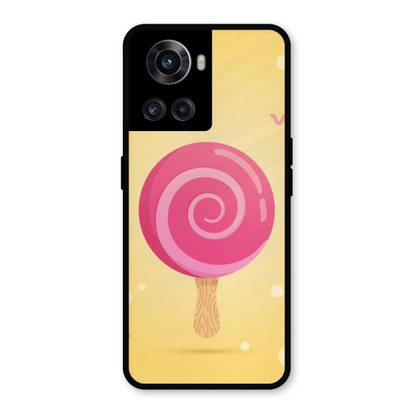 Swirl Ice Cream Metal Back Case for OnePlus 10R