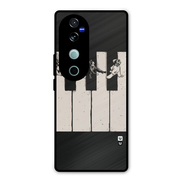 Talk A Walk Metal Back Case for Vivo V40