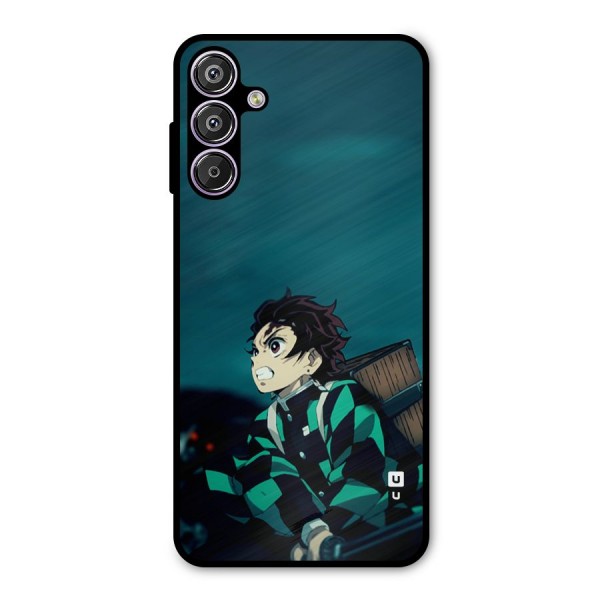 Tanjiro demon slayer Metal Back Case for Galaxy F15