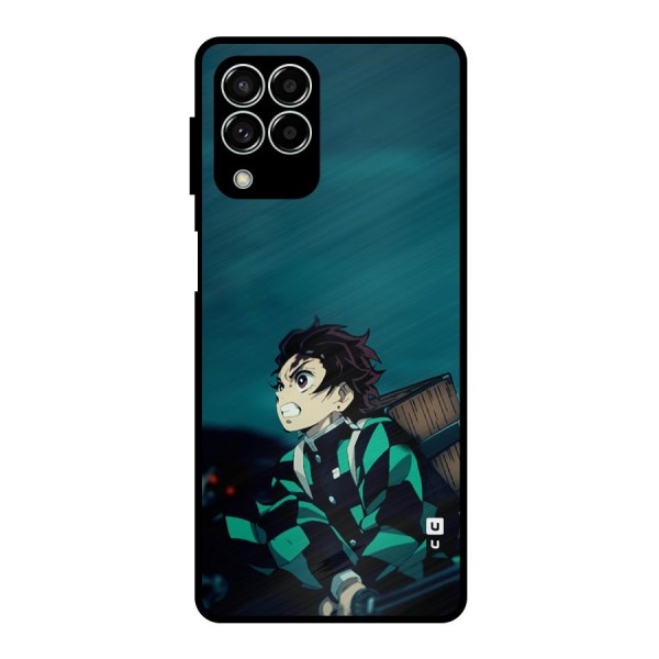 Tanjiro demon slayer Metal Back Case for Galaxy M33