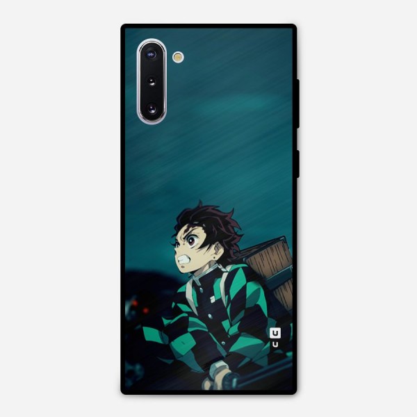 Tanjiro demon slayer Metal Back Case for Galaxy Note 10