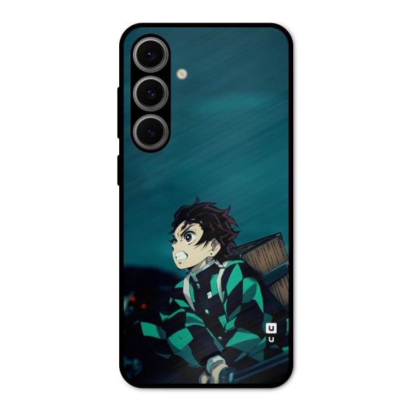 Tanjiro demon slayer Metal Back Case for Galaxy S24 FE