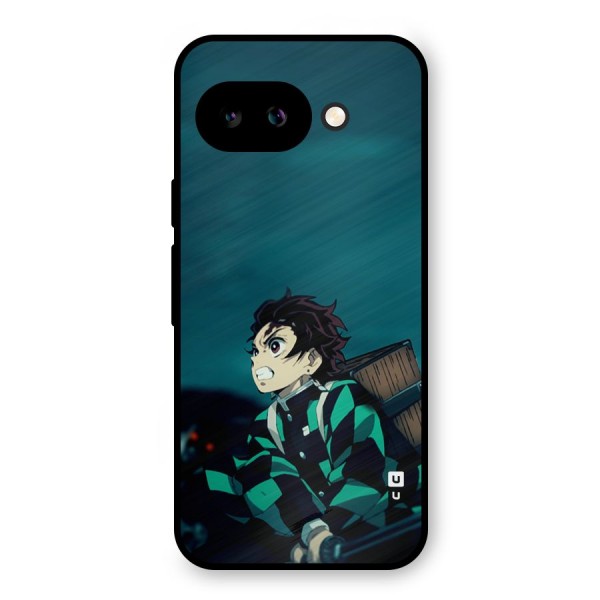 Tanjiro demon slayer Metal Back Case for Google Pixel 9a