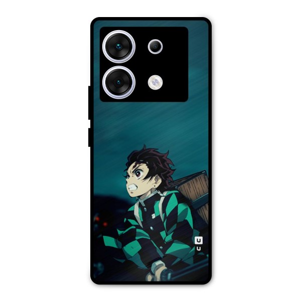 Tanjiro demon slayer Metal Back Case for Infinix Zero 30 5G