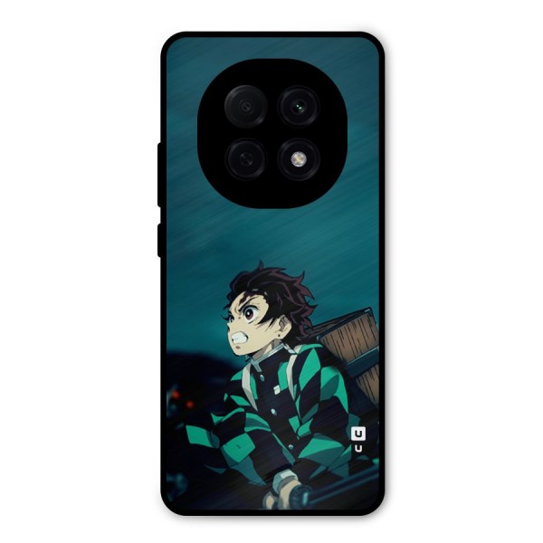 Tanjiro demon slayer Metal Back Case for Oppo F29 Pro