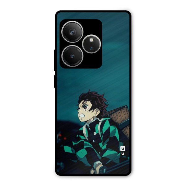 Tanjiro demon slayer Metal Back Case for Realme GT 6